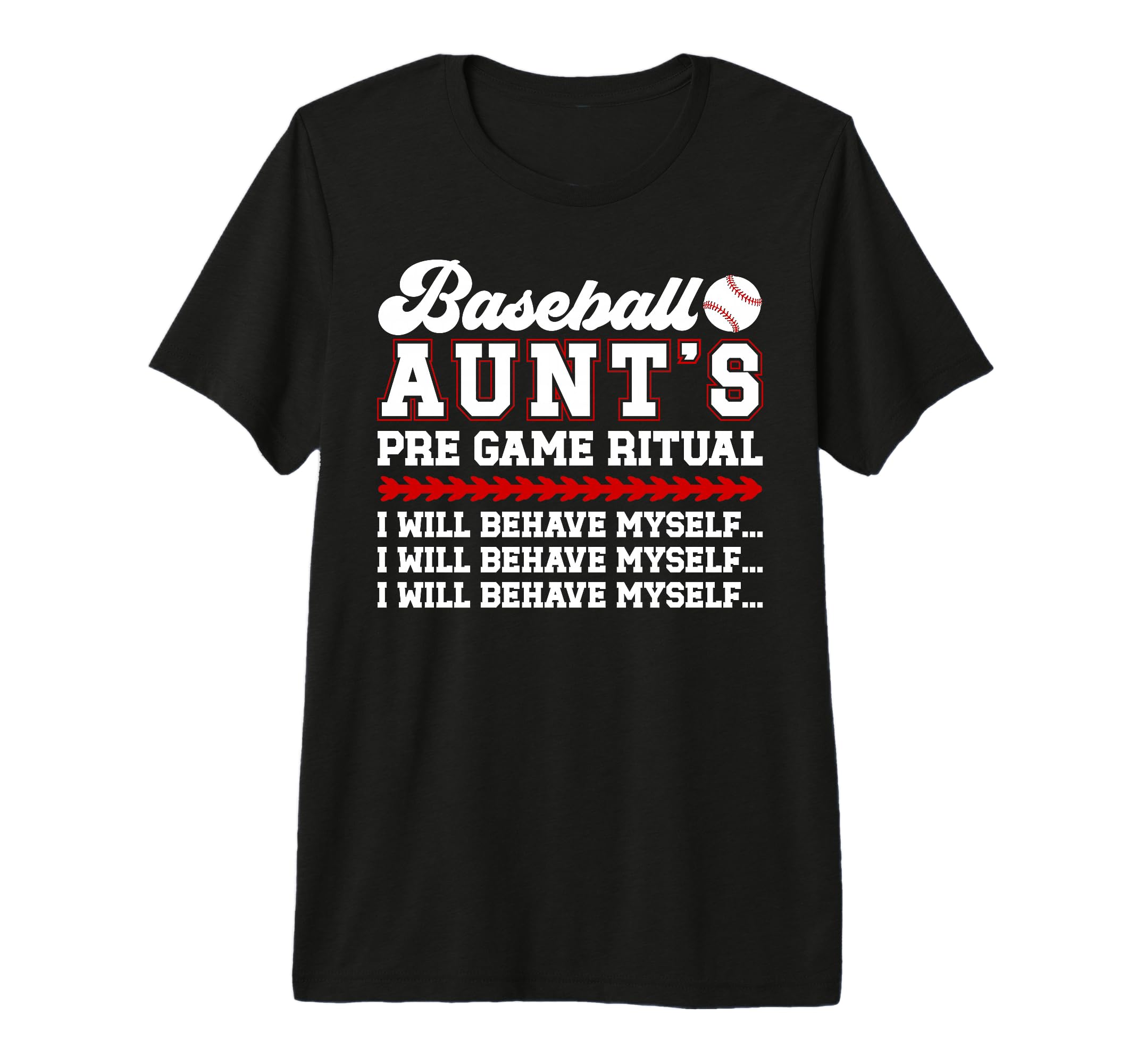 Baseball Aunt Funny Aunt Baseball T-Shirt - Unique Graphic for Adults - T-Shirt, Sweatshirt, Hoodie