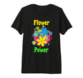 Flower Power Groovy Chick 70S 60S Party T-Shirt - Unique Graphic Unisex - T-Shirt, Sweatshirt, Hoodie