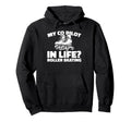 Skates Skater Roller Skating Hoodie - Custom Art Print Men Women - T-Shirt, Sweatshirt, Hoodie