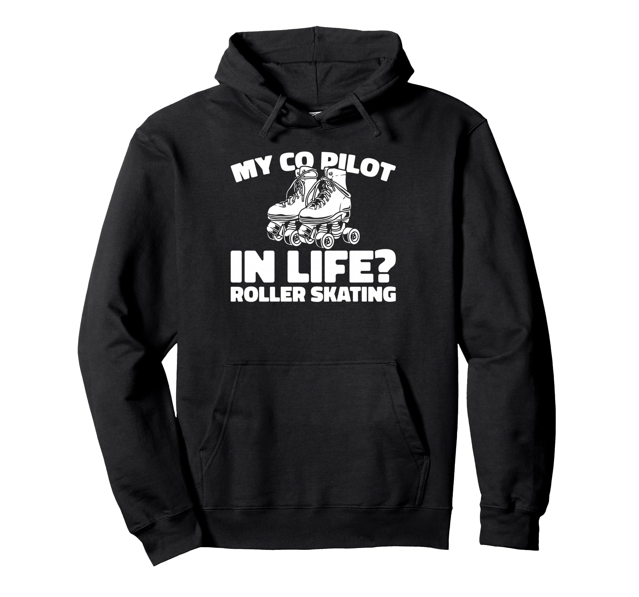 Skates Skater Roller Skating Hoodie - Custom Art Print Men Women - T-Shirt, Sweatshirt, Hoodie
