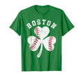 Irish Shamrock Boston Baseball St T-Shirt - Aesthetic Graphic for Adults - T-Shirt, Sweatshirt, Hoodie