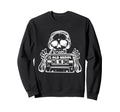 Cassette Tape Old Skool Music Skeleton Sweatshirt - Custom Art Print Unisex - T-Shirt, Sweatshirt, Hoodie