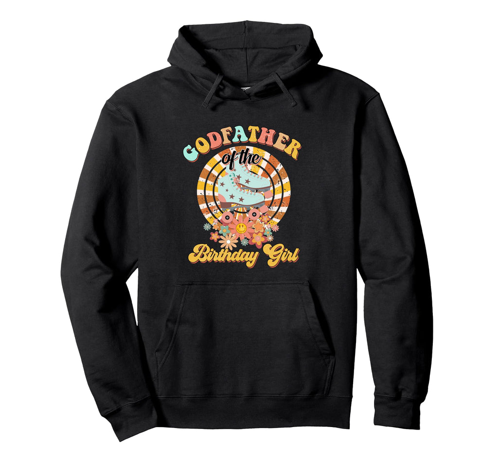 Godfather Birthday Rolling Skate Hoodie - Casual Everyday Wear for Adults - T-Shirt, Sweatshirt, Hoodie