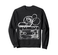 Love Mixtape 80S Blank Cassette Sweatshirt - Custom Art Print for Adults - T-Shirt, Sweatshirt, Hoodie