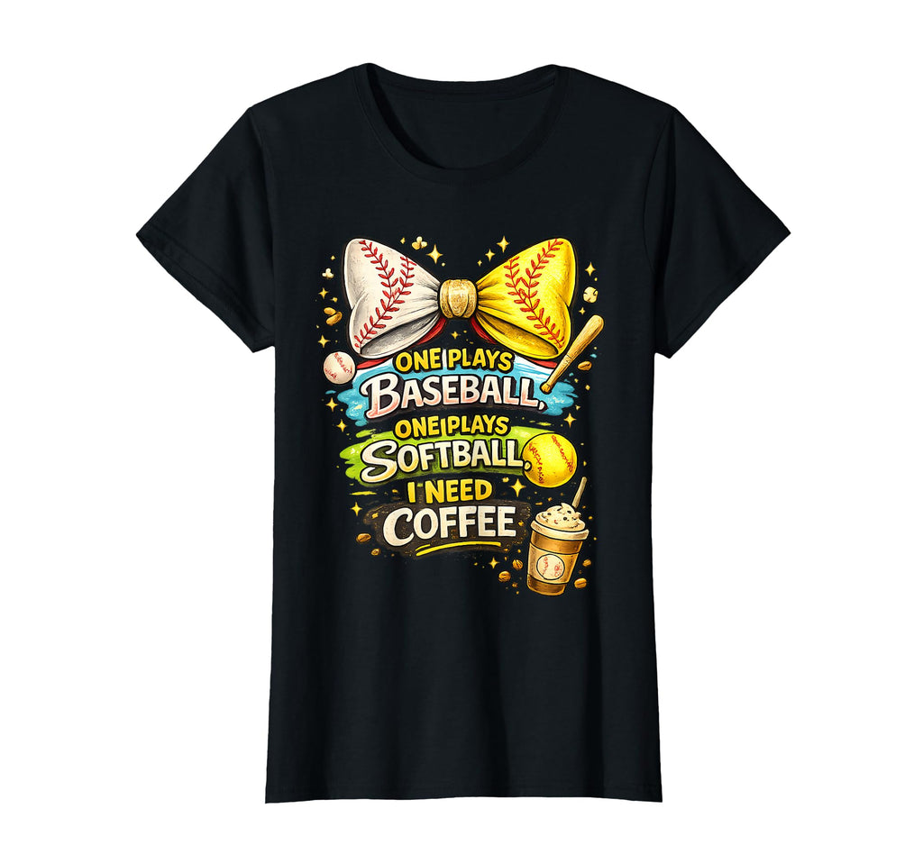 Funny Bow Baseball Softball Game Day T-Shirt - Unique Graphic Men Women - T-Shirt, Sweatshirt, Hoodie