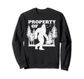 Property Bigfoot Distressed Sweatshirt - Casual Everyday Wear Unisex - T-Shirt, Sweatshirt, Hoodie