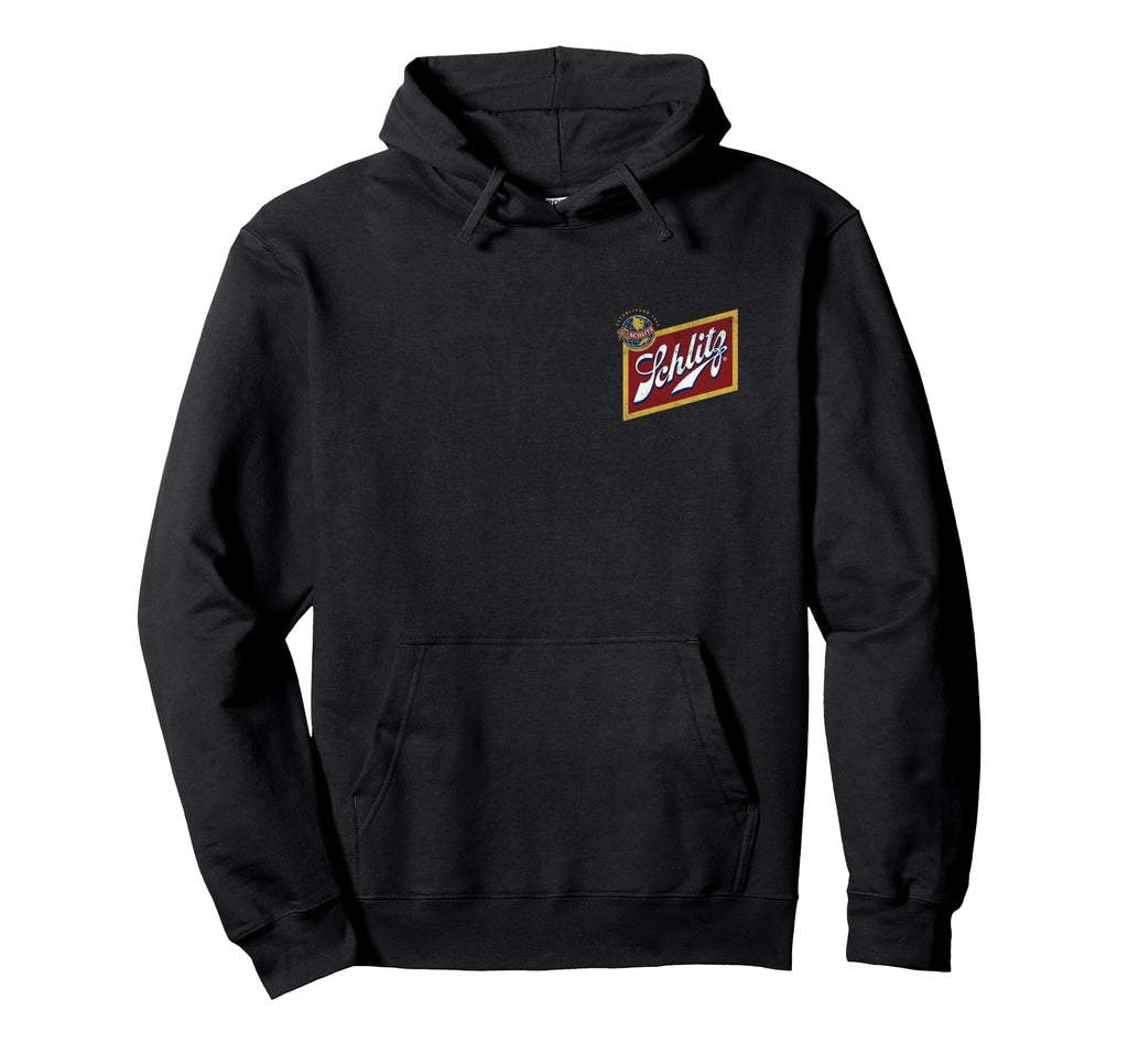 Schlitz Logo Hoodie - Casual Everyday Wear Men Women - T-Shirt, Sweatshirt, Hoodie