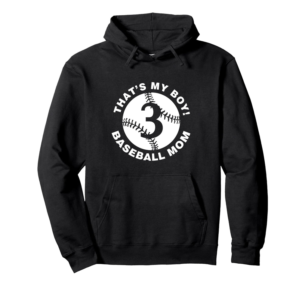 Baseball Mom 3 Favorite Player Hoodie - Aesthetic Graphic Men Women - T-Shirt, Sweatshirt, Hoodie
