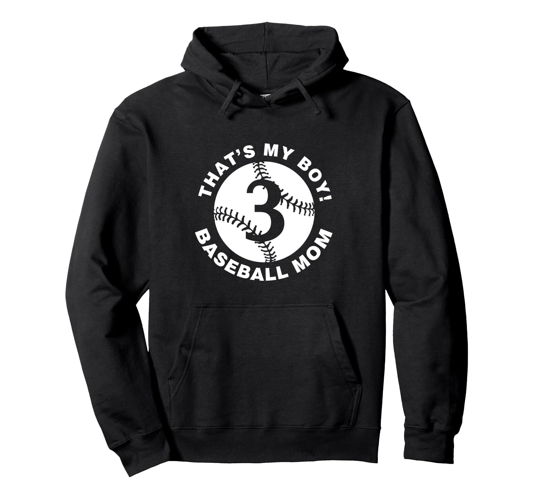 Baseball Mom 3 Favorite Player Hoodie - Aesthetic Graphic Men Women - T-Shirt, Sweatshirt, Hoodie