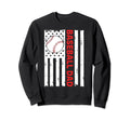 Funny Fathers Day Baseball Dad Sweatshirt - Custom Art Print Men Women - T-Shirt, Sweatshirt, Hoodie