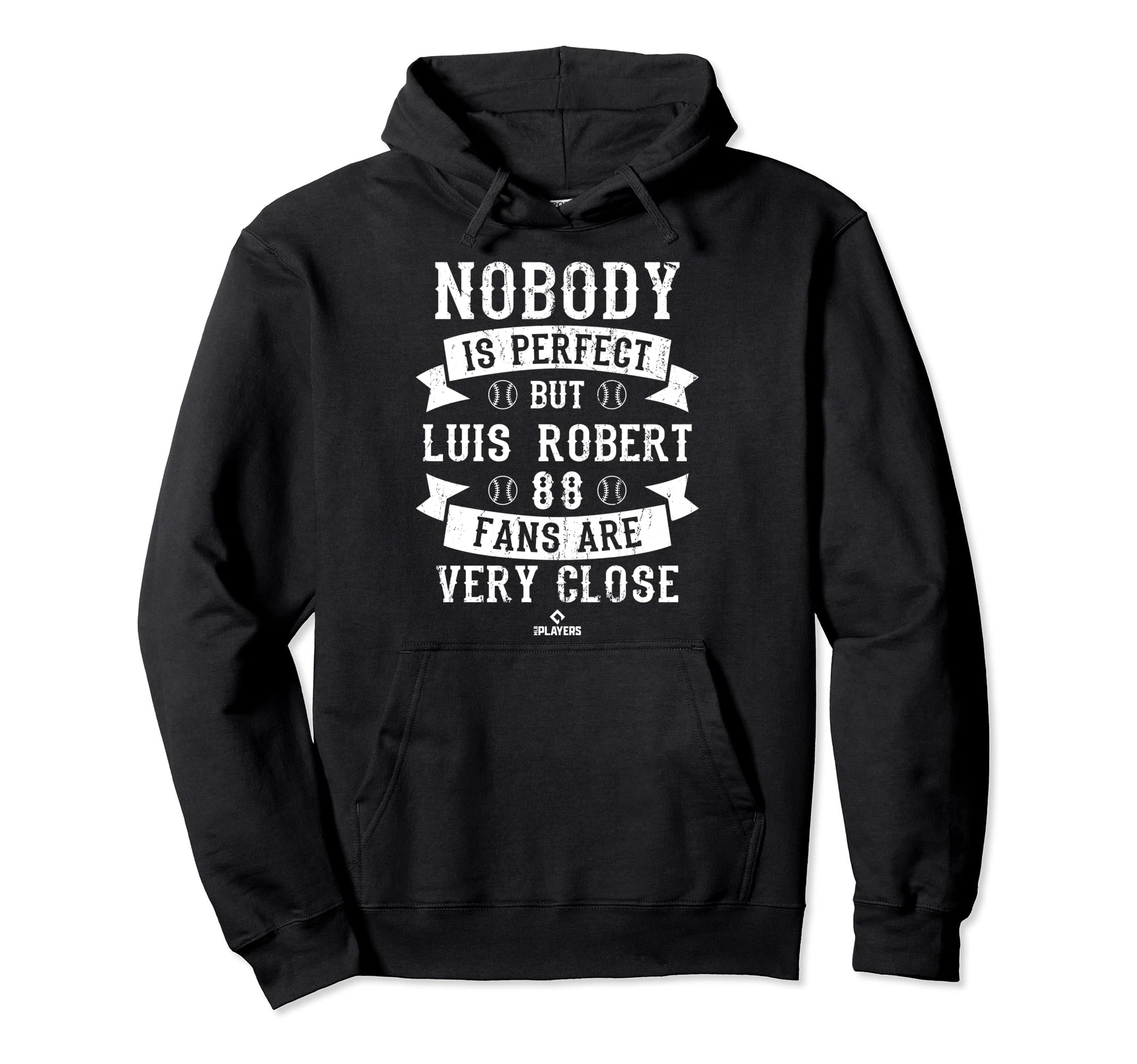 Nobody Is Luis Robert Fans Illinois Hoodie - Novelty Apparel Men Women - T-Shirt, Sweatshirt, Hoodie