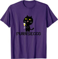 Cute Cat Purrsecco - Adult & Kids T-Shirts, Sweatshirts & Hoodies apparel design preview 1