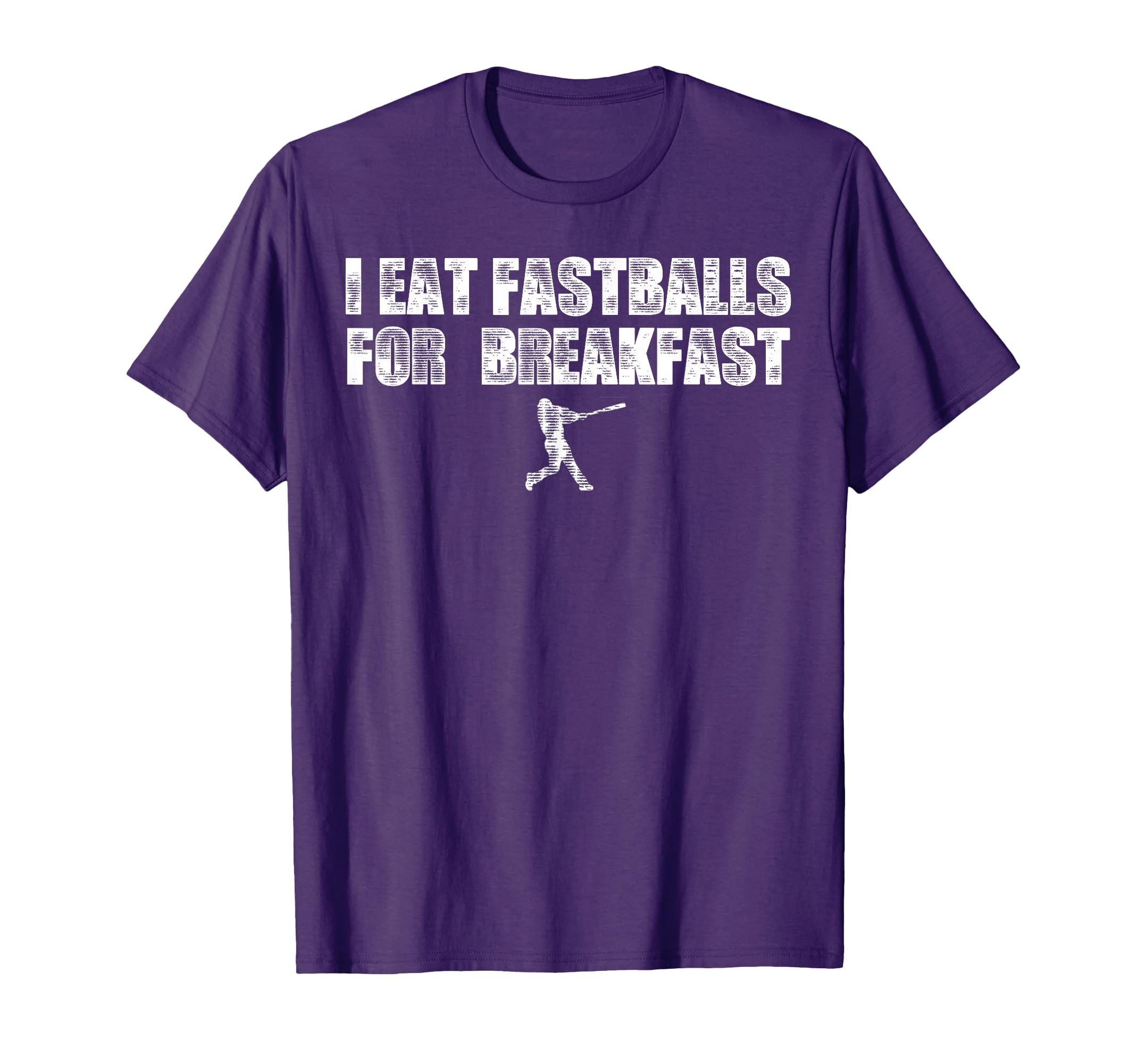 Baseball I Eat Fastballs Breakfast T-Shirt - Streetwear Style for Adults - T-Shirt, Sweatshirt, Hoodie