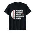 Parents Against White Baseball T-Shirt - Fun Novelty Design for Adults - T-Shirt, Sweatshirt, Hoodie
