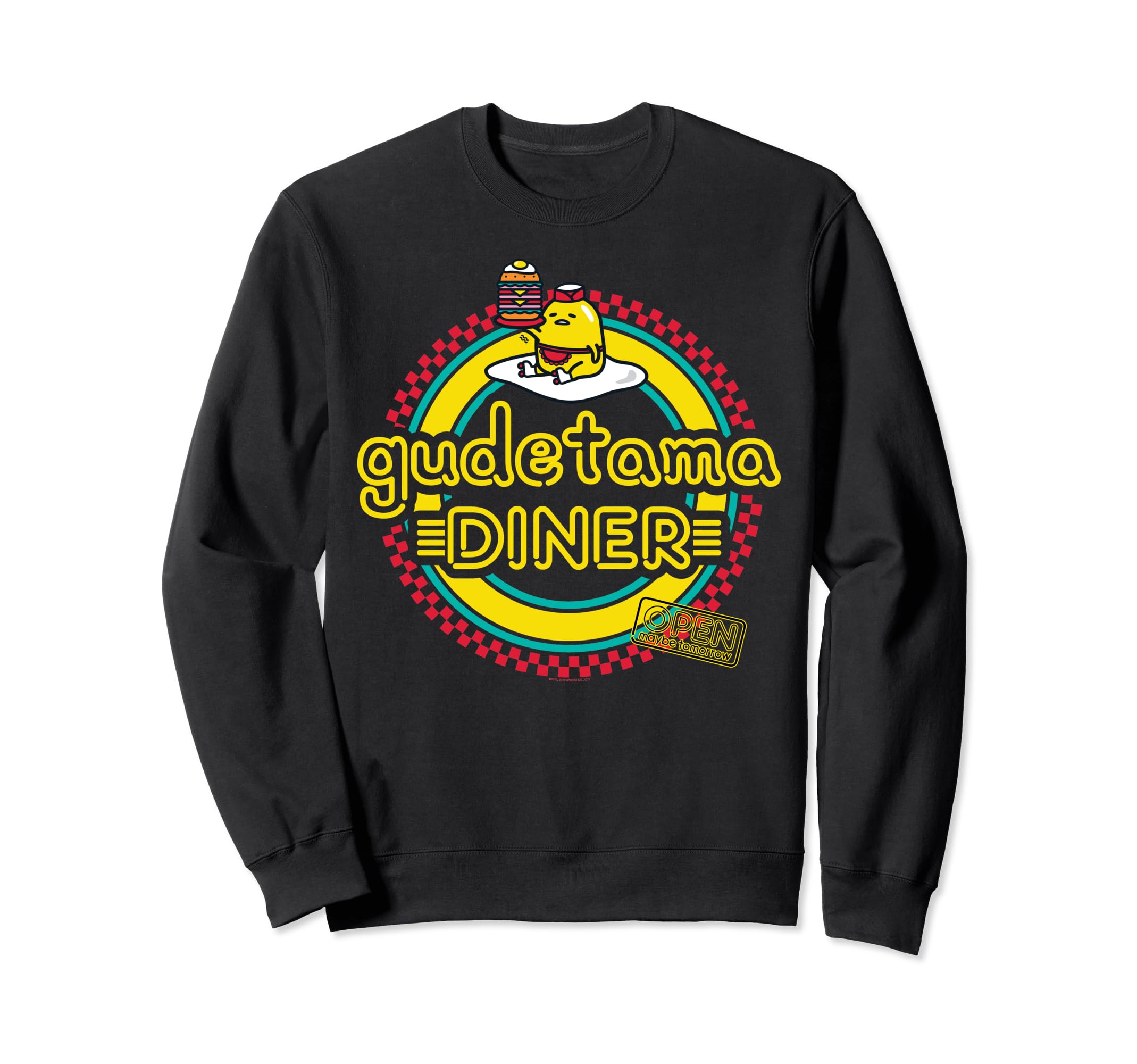 Gudetama Diner Logo Sweatshirt - Fun Novelty Design Men Women - T-Shirt, Sweatshirt, Hoodie