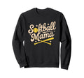 Softball Mama Baseball Sports Game Sweatshirt - Custom Art Print Men Women - T-Shirt, Sweatshirt, Hoodie