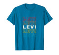 I Love Levi Personalized Sunset First T-Shirt - Unique Graphic for Adults - T-Shirt, Sweatshirt, Hoodie