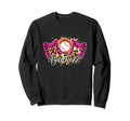 Baseball Mom Leopard Mothers Day Sweatshirt - Novelty Apparel for Adults - T-Shirt, Sweatshirt, Hoodie