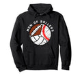 Mom Ballers Funny Baseball Volleyball Hoodie - Custom Art Print Men Women - T-Shirt, Sweatshirt, Hoodie