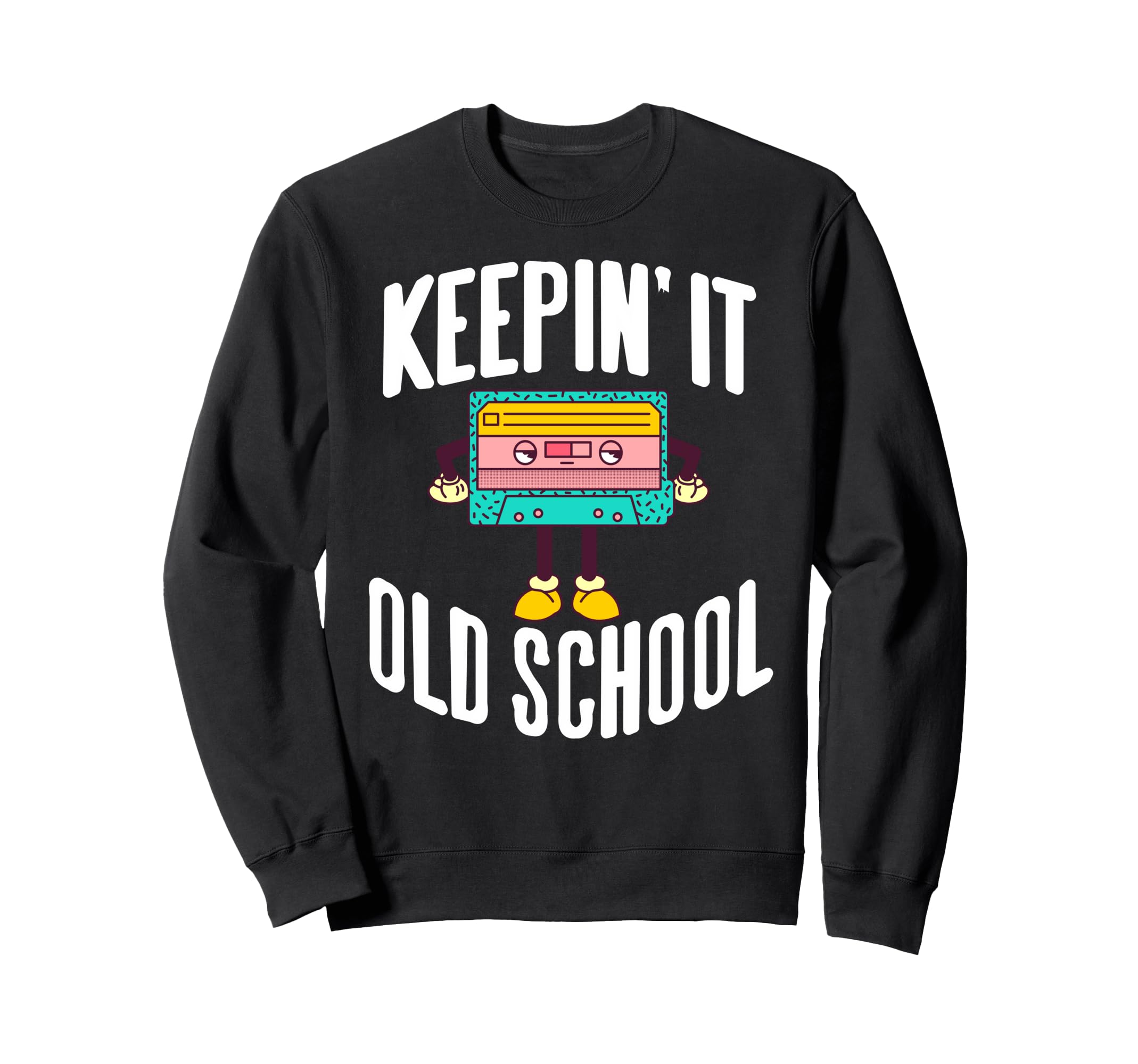 Keepin It Cassette Tape Sweatshirt - Aesthetic Graphic Unisex - T-Shirt, Sweatshirt, Hoodie