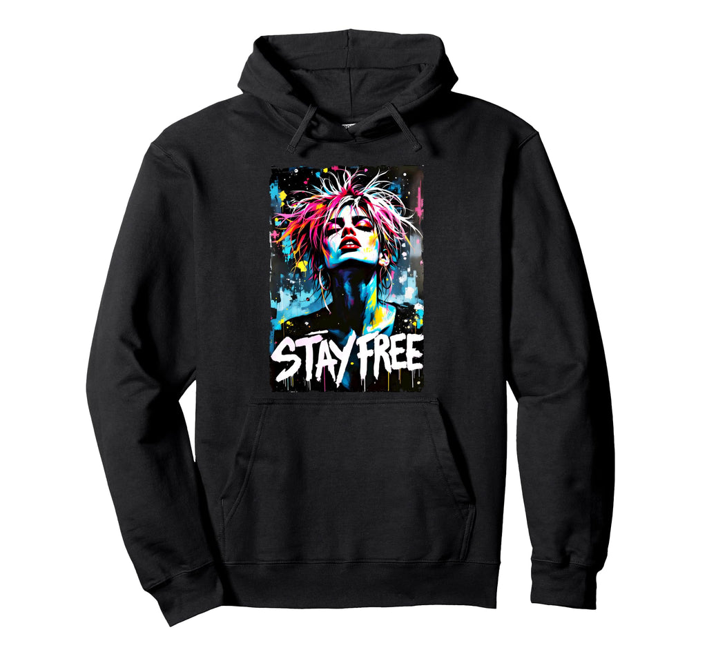 Punk 90S Grunge Graffiti Street Art Hoodie - Trendy Graphic for Adults - T-Shirt, Sweatshirt, Hoodie