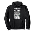 My Favorite Baseball Player Dad Hoodie - Streetwear Style for Adults - T-Shirt, Sweatshirt, Hoodie