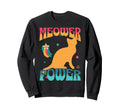 Funny Hippie Cat Pun Flower Power Sweatshirt - Novelty Apparel Unisex - T-Shirt, Sweatshirt, Hoodie
