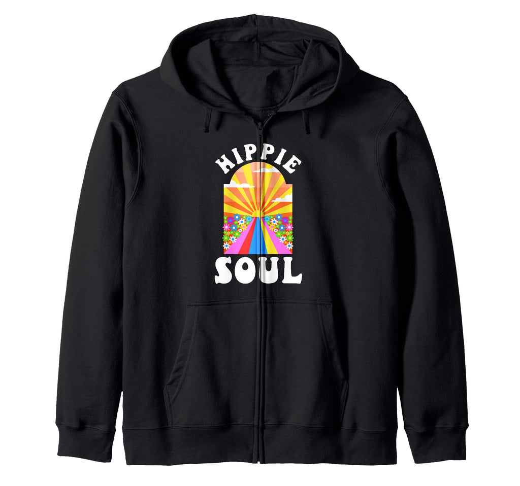 Groovy Hippie Music Peace Love 70S Sweatshirt - Unique Graphic for Adults - T-Shirt, Sweatshirt, Hoodie
