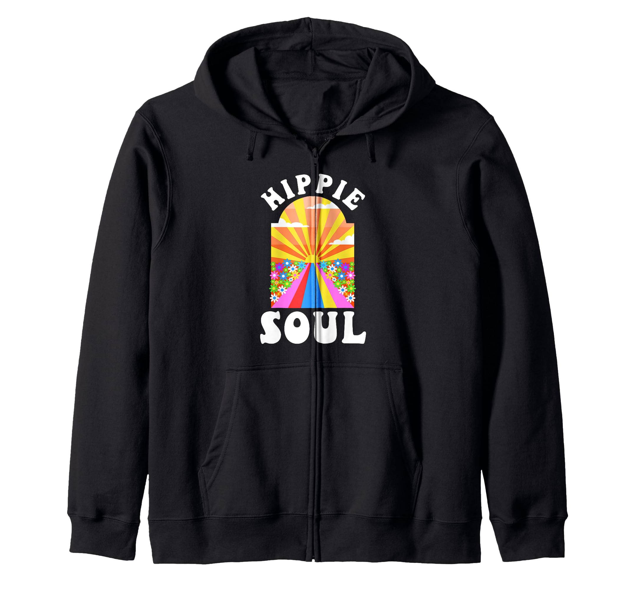 Groovy Hippie Music Peace Love 70S Sweatshirt - Unique Graphic for Adults - T-Shirt, Sweatshirt, Hoodie