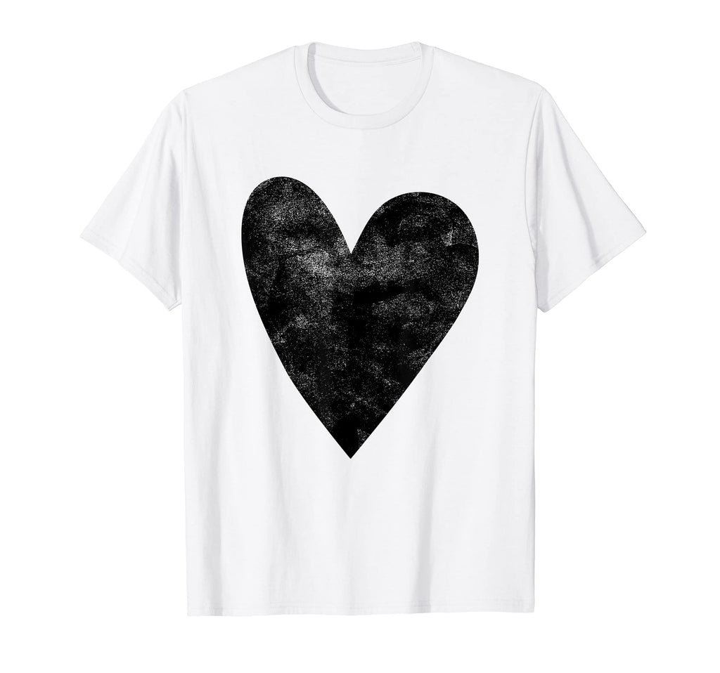 Trendy Heart Valentines Day T-Shirt - Casual Everyday Wear Men Women - T-Shirt, Sweatshirt, Hoodie