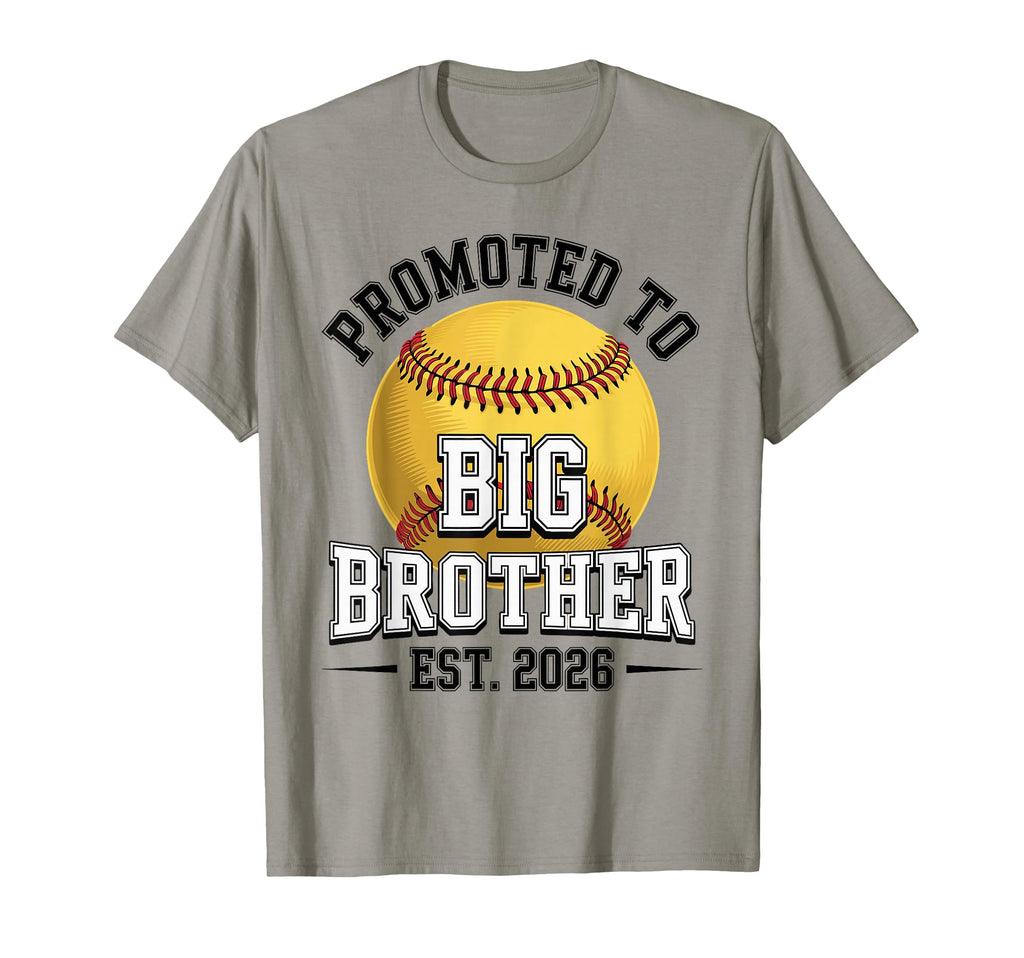 Promoted To Big Brother Est 2026 Baseball T-Shirt - Unique Graphic Unisex - T-Shirt, Sweatshirt, Hoodie