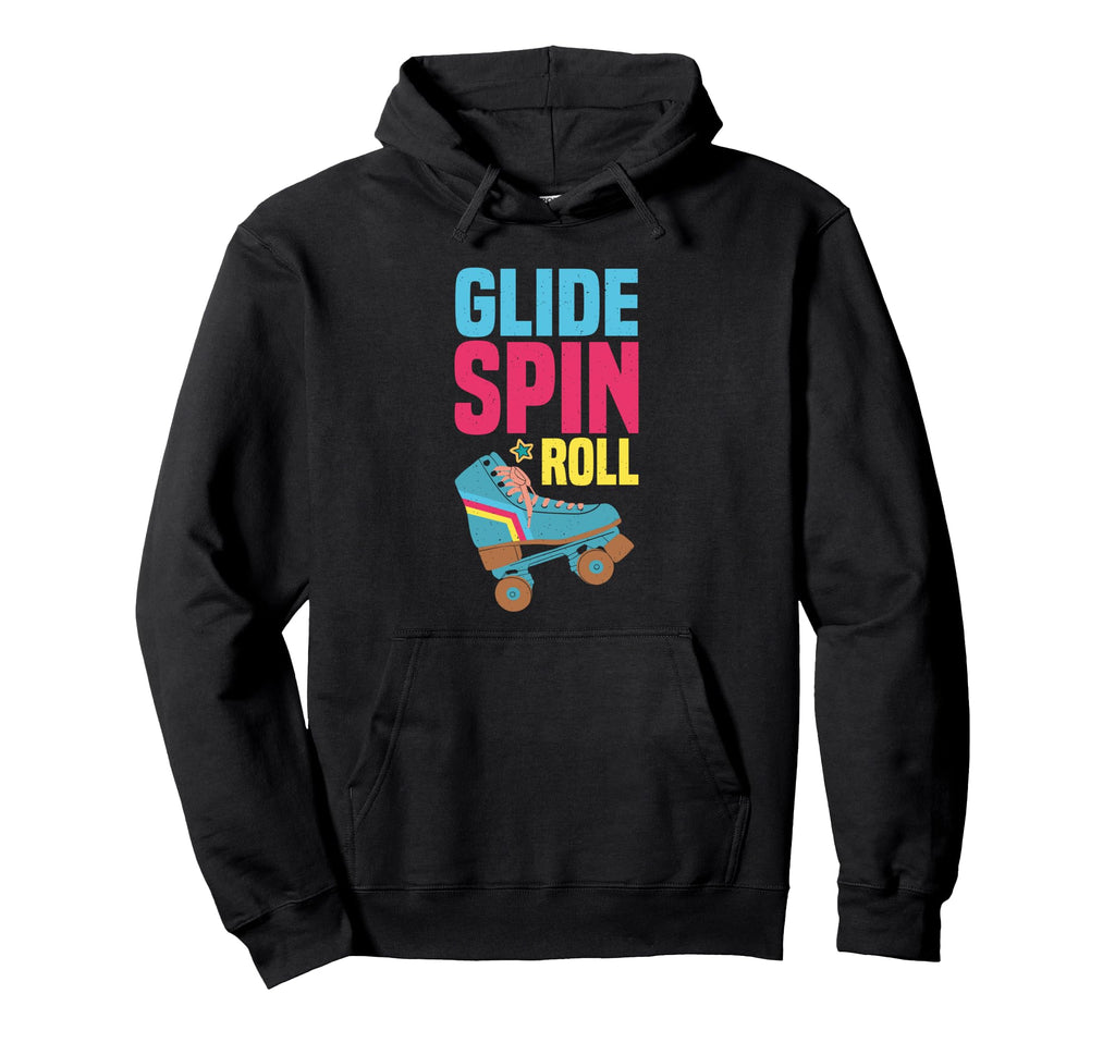 Roller Skating Roller Skates Hoodie - Custom Art Print Men Women - T-Shirt, Sweatshirt, Hoodie