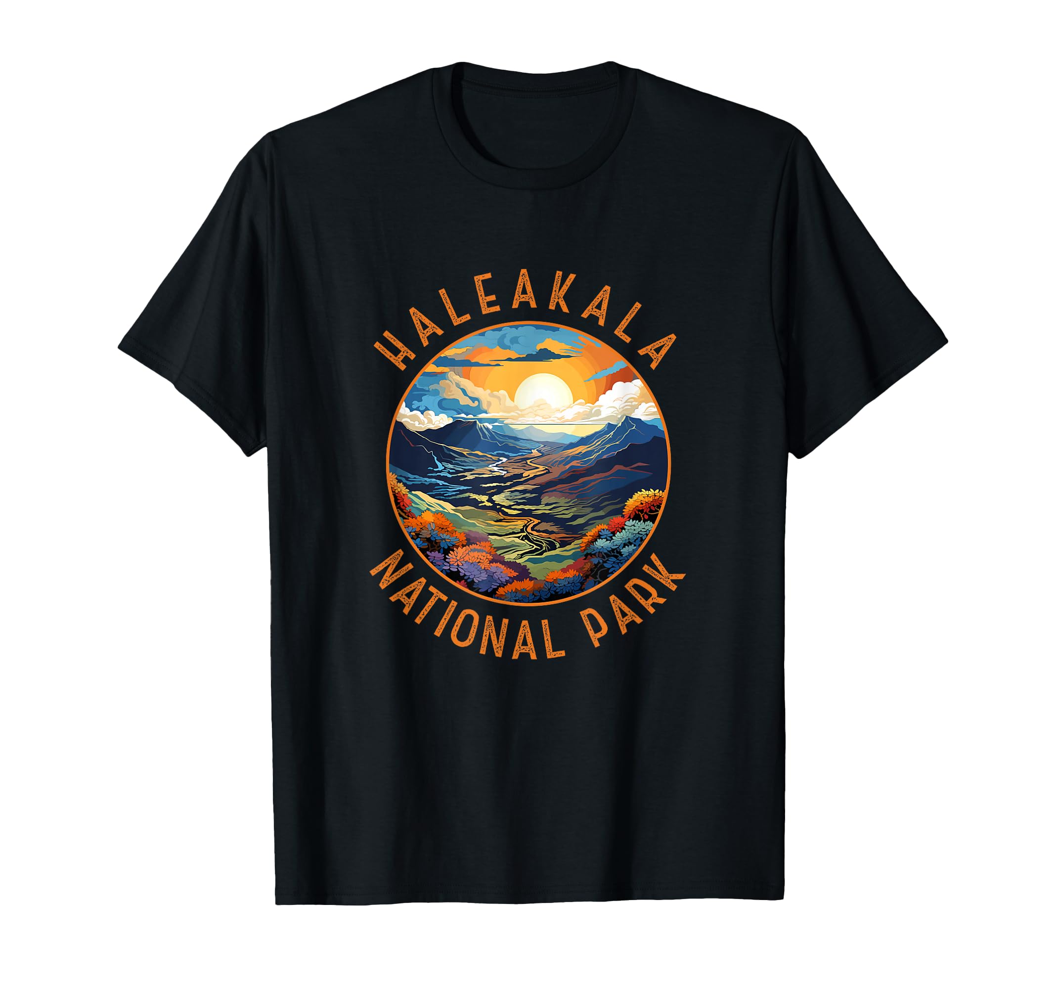 Haleakala National Park Sunset T-Shirt - Minimalist Print for Adults - T-Shirt, Sweatshirt, Hoodie