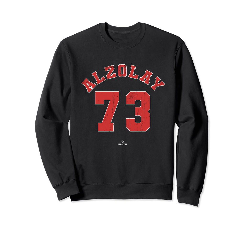 Adbert Alzolay Mlbpa Chicago Baseball Sweatshirt - Graphic Print Unisex - T-Shirt, Sweatshirt, Hoodie