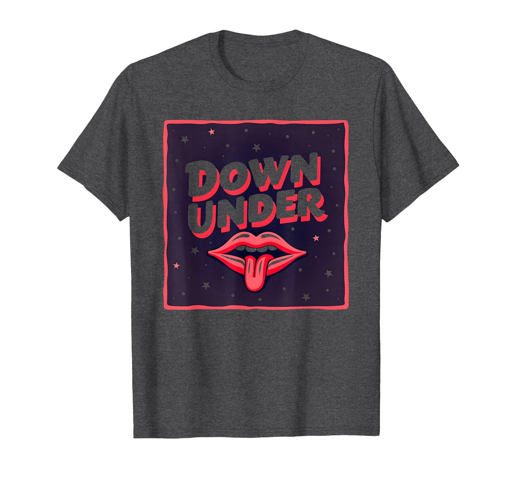 Lesbians Eat What Down Under Diner Dark T-Shirt - Graphic Print Men Women - T-Shirt, Sweatshirt, Hoodie