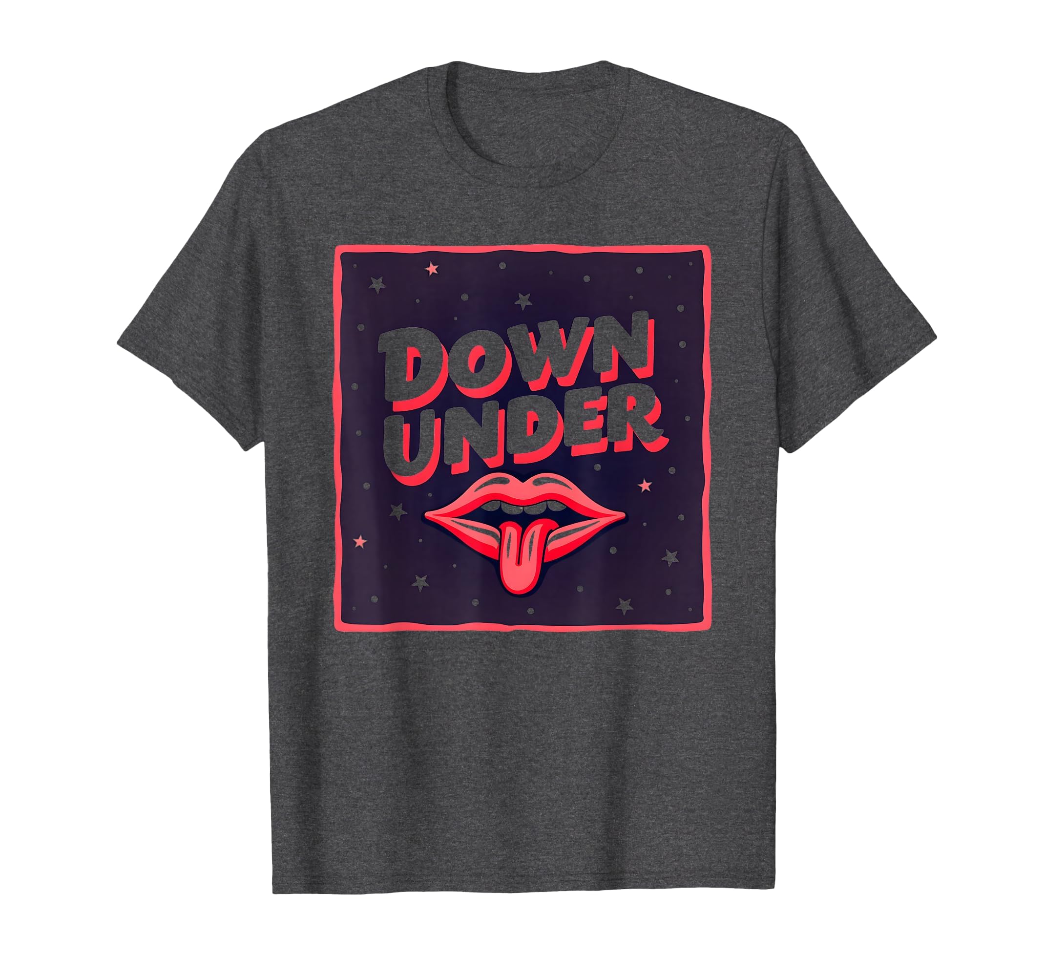 Lesbians Eat What Down Under Diner Dark T-Shirt - Graphic Print Men Women - T-Shirt, Sweatshirt, Hoodie