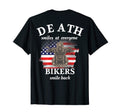 Death Smiles Everyone Bikers Smile Back T-Shirt - Trendy Graphic Men Women - T-Shirt, Sweatshirt, Hoodie