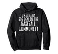 Funny Baseball Mom Aunt Grandma Hoodie - Custom Art Print Men Women - T-Shirt, Sweatshirt, Hoodie
