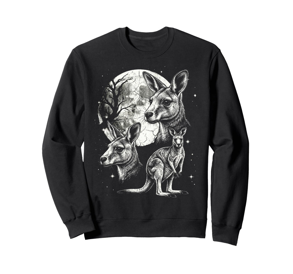 Kangaroo 90S Aesthetic Y2K Kangaroo Sweatshirt - Graphic Print Unisex - T-Shirt, Sweatshirt, Hoodie