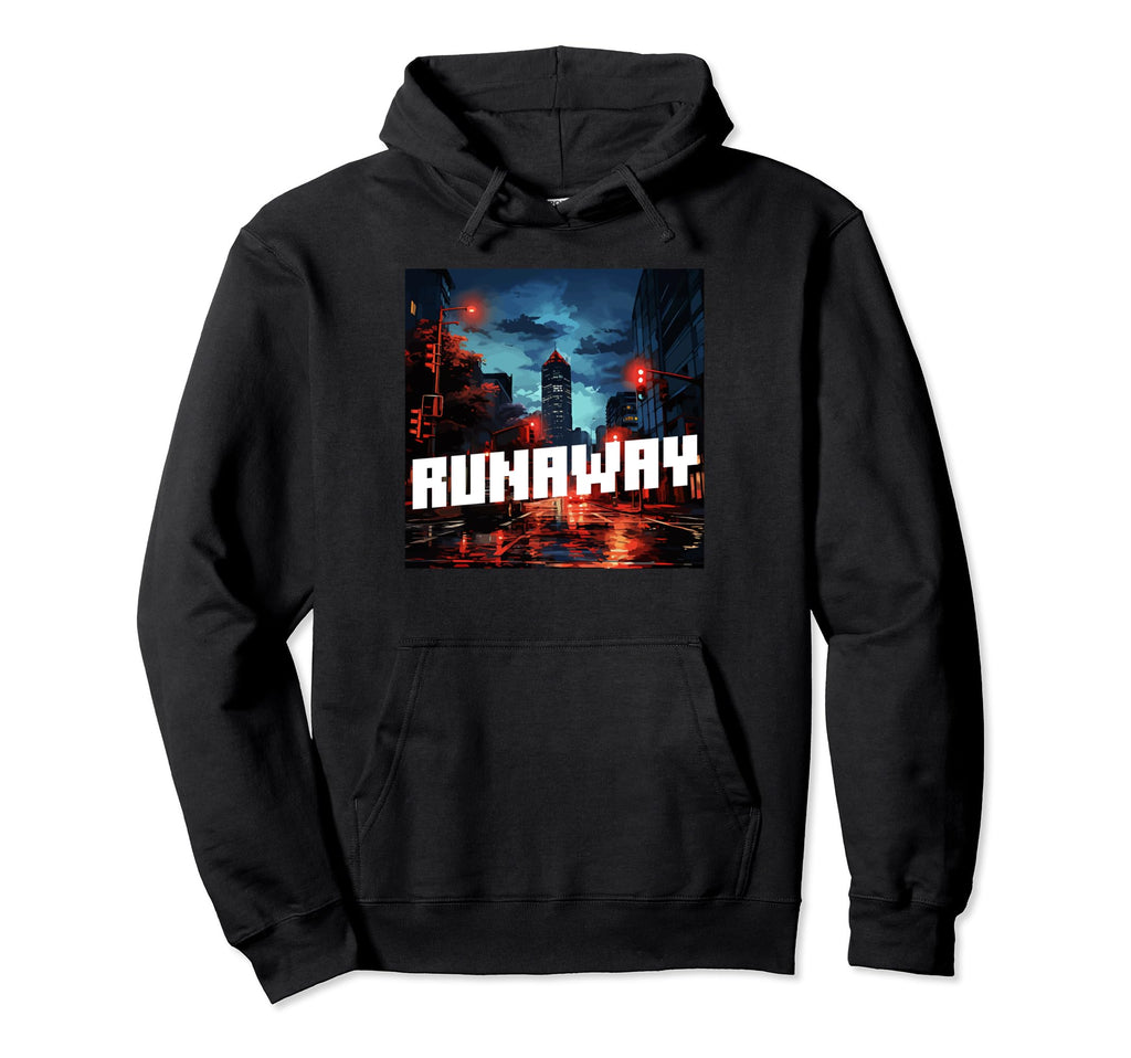 Runaway Aesthetic Vaporwave Hoodie - Novelty Apparel Men Women - T-Shirt, Sweatshirt, Hoodie