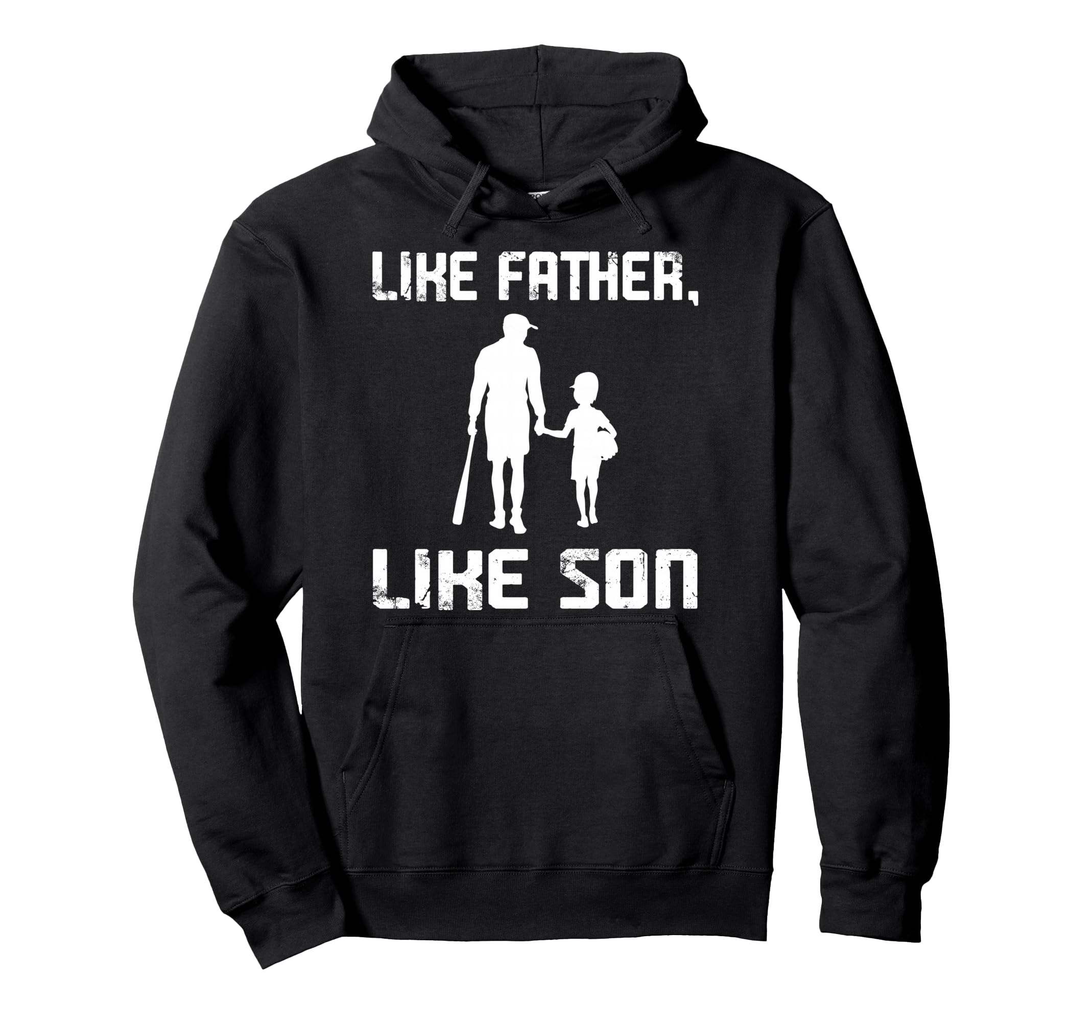 Like Father Like Son Baseball Hoodie - Streetwear Style for Adults - T-Shirt, Sweatshirt, Hoodie