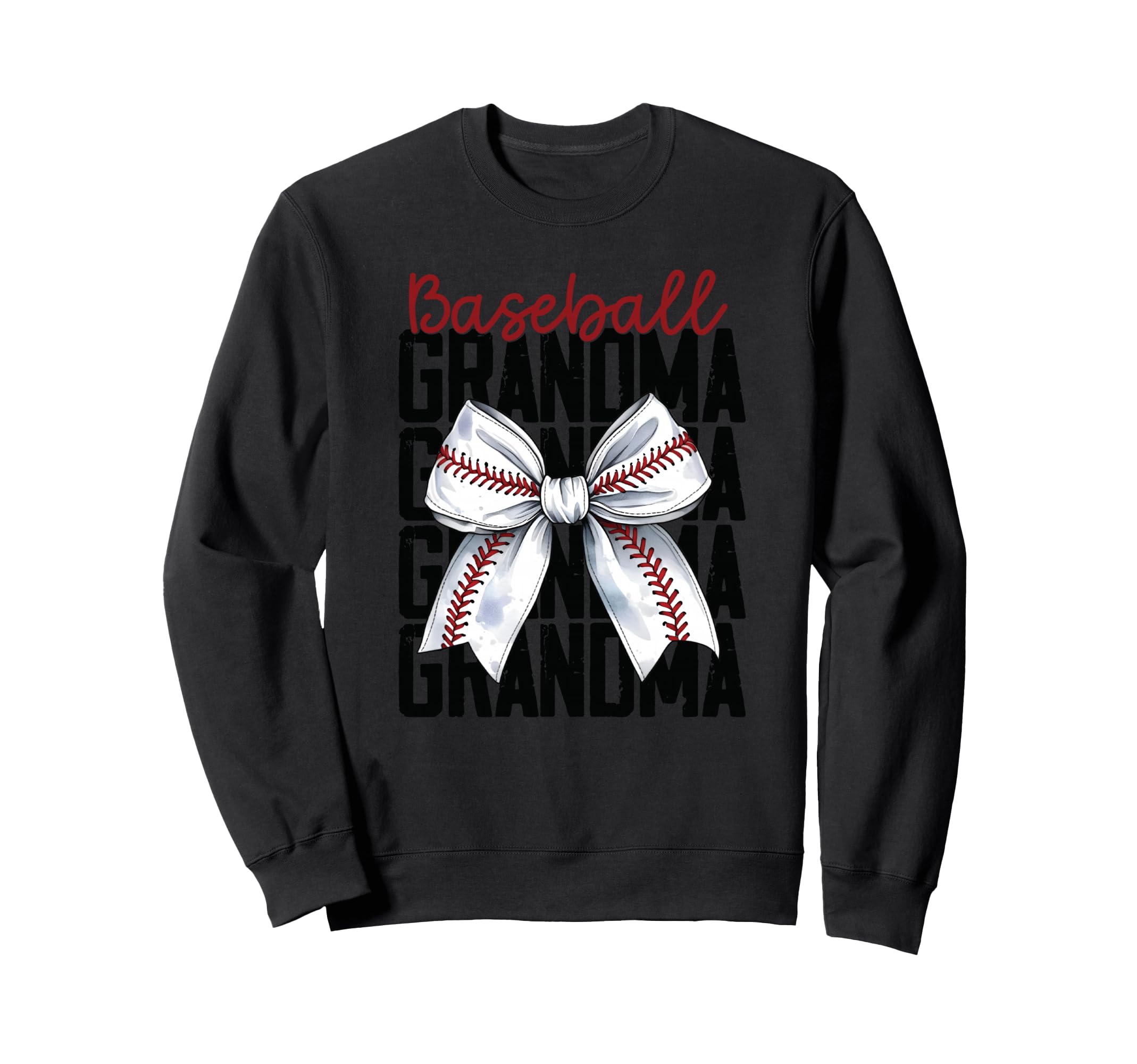 Baseball Grandma Family Matching Sweatshirt - Novelty Apparel Unisex - T-Shirt, Sweatshirt, Hoodie