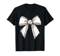 Baseball Coquette Bow Baseball Mom T-Shirt - Trendy Graphic for Adults - T-Shirt, Sweatshirt, Hoodie