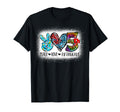 Peace Love Fifth Grade Back To T-Shirt - Casual Everyday Wear Men Women - T-Shirt, Sweatshirt, Hoodie
