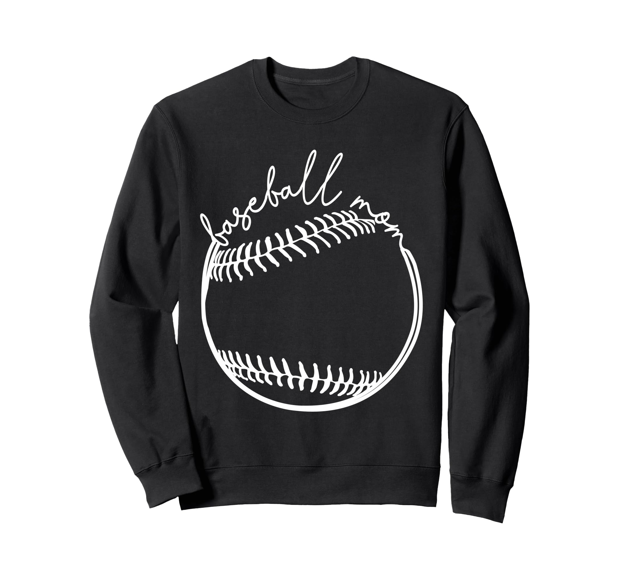 Baseball Mom Game Day Funny Sweatshirt - Streetwear Style for Adults - T-Shirt, Sweatshirt, Hoodie