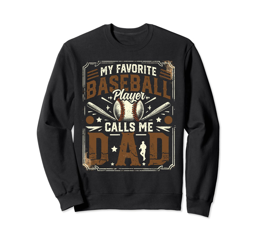 Baseball Fathers Day Son Baseball Sweatshirt - Fun Novelty Design Unisex - T-Shirt, Sweatshirt, Hoodie