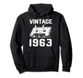 Birthday Best 1963 Bday 1963 Cassette Tape Hoodie - Unique Graphic Unisex - T-Shirt, Sweatshirt, Hoodie
