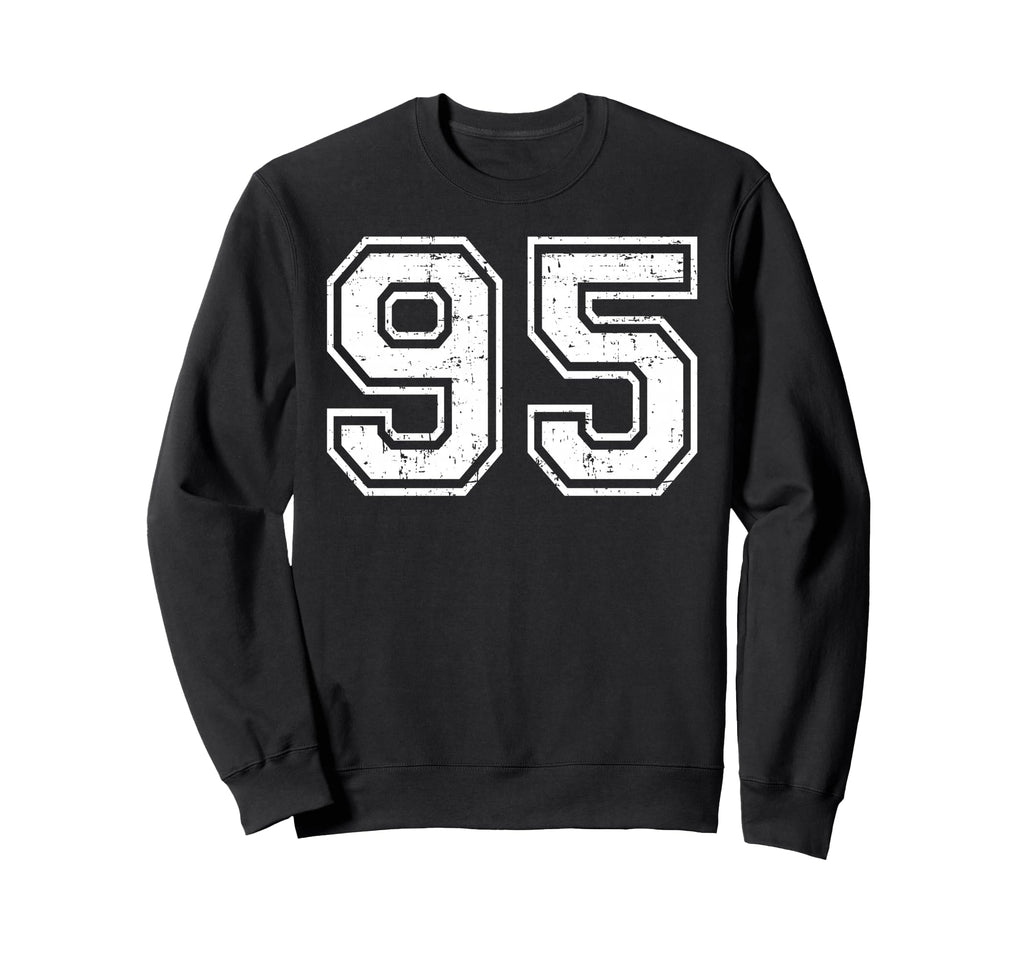 95 Number Ninety Five Team Sports Sweatshirt - Streetwear Style Unisex - T-Shirt, Sweatshirt, Hoodie