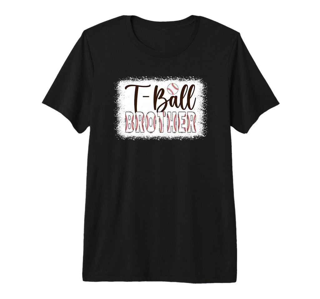 T Ball Brother Baseball T Ball Player T-Shirt - Minimalist Print Men Women - T-Shirt, Sweatshirt, Hoodie