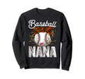 Baseball Nana Sport Player Nanny Sweatshirt - Custom Art Print for Adults - T-Shirt, Sweatshirt, Hoodie